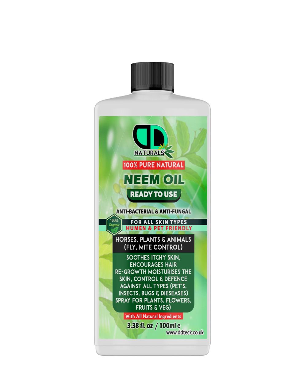 Neem Oil Spray (Ready to Use) | 100% Organic, Non-Toxic Protection for Plants, Pets, Skin & Hair