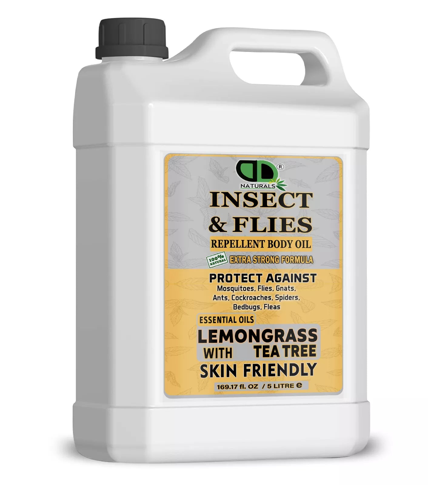 Natural Insect Repellent Oil | Tea Tree & Lemongrass Essential Oil Blend